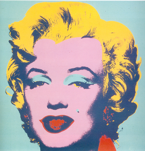 Warhol's Marilyn Monroe silkscreen