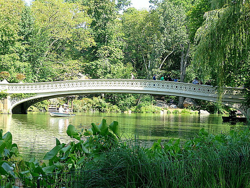 Bow Bridge on Central Park Tour