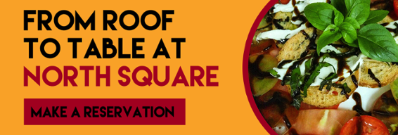 From Roof to Table at North Square Restaurant -- Make a Reservation!