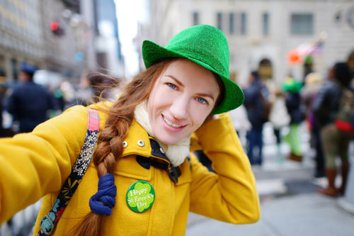 Girl-in-Green-Hat-St-Patricks-Day-parade