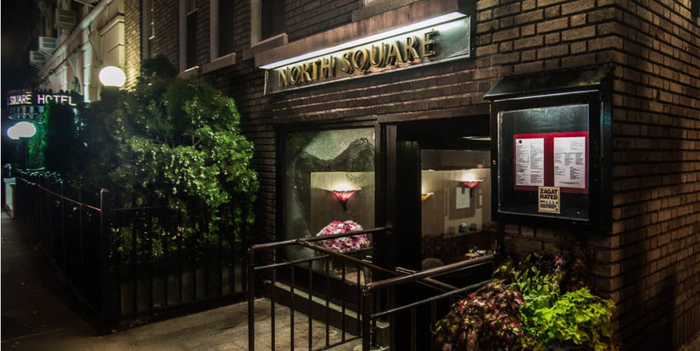 North-Square-Restaurant-Exterior-At-Night