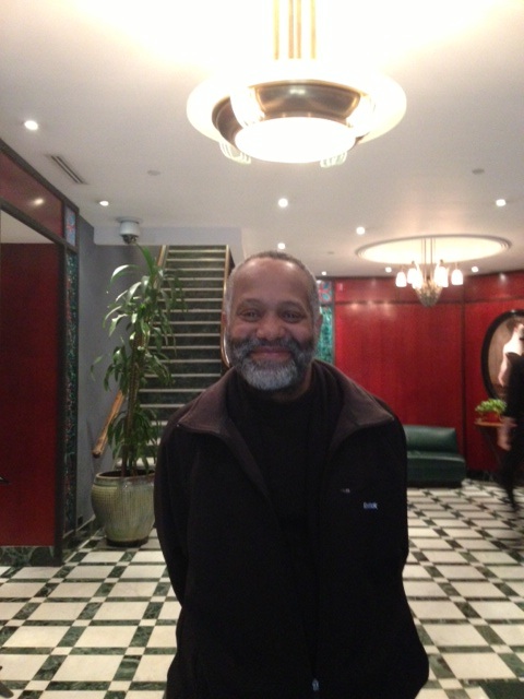 Ronnie Jenkins in Hotel Lobby